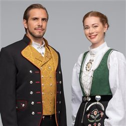 Rogalandsbunad dame og herre